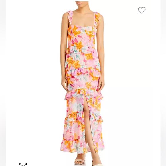 WAYF With Love Tiered Maxi Dress - Picture 2 of 13